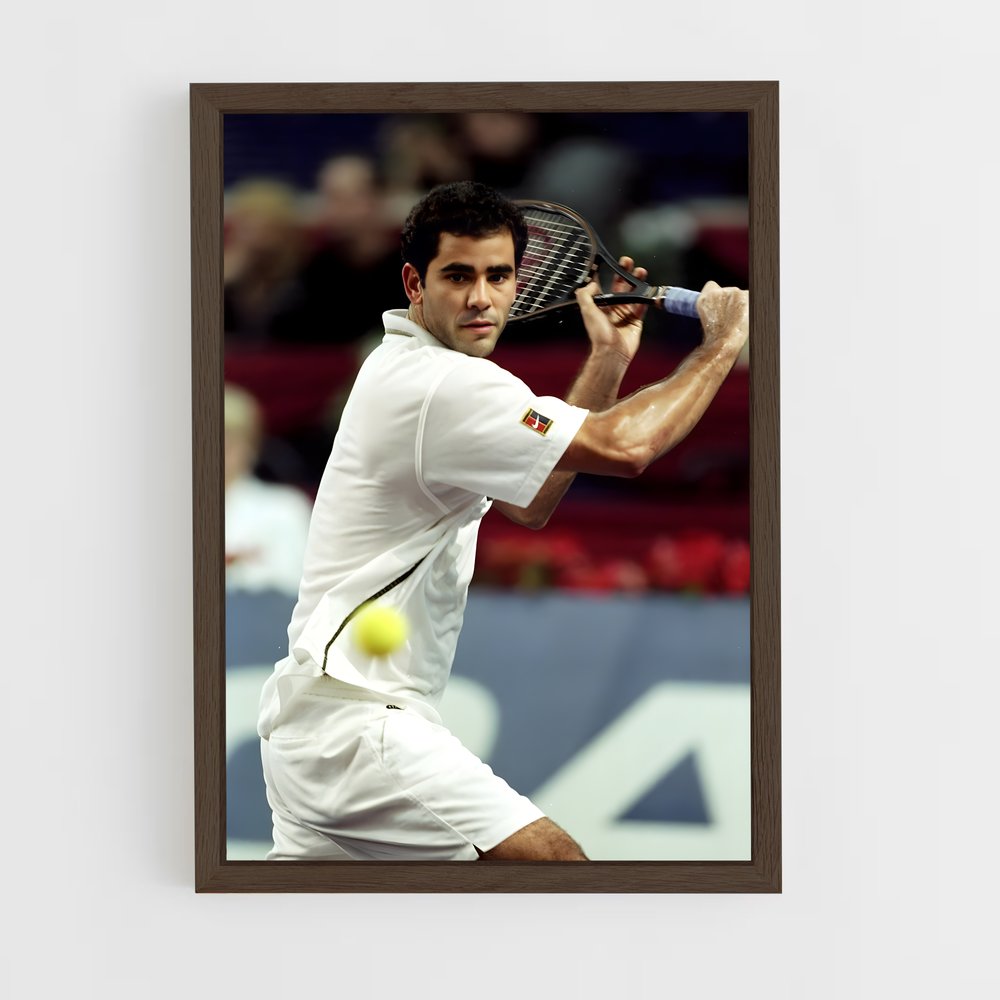 Poster Pete sampras smash – affiche Tennis (vue 5)